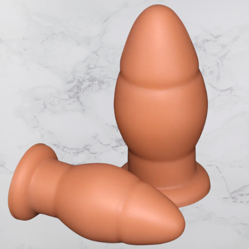 Thick Beaded Anal Plug – Double Penetration Masturbator
