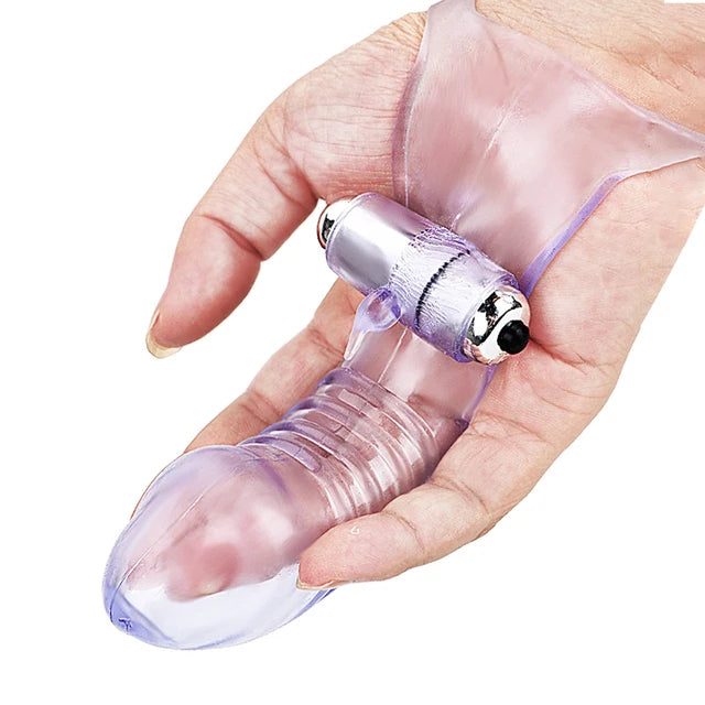 Finger Sleeve Vibrator – G-Spot Clit Stimulation Masturbator for Women, Adult Sex Toy