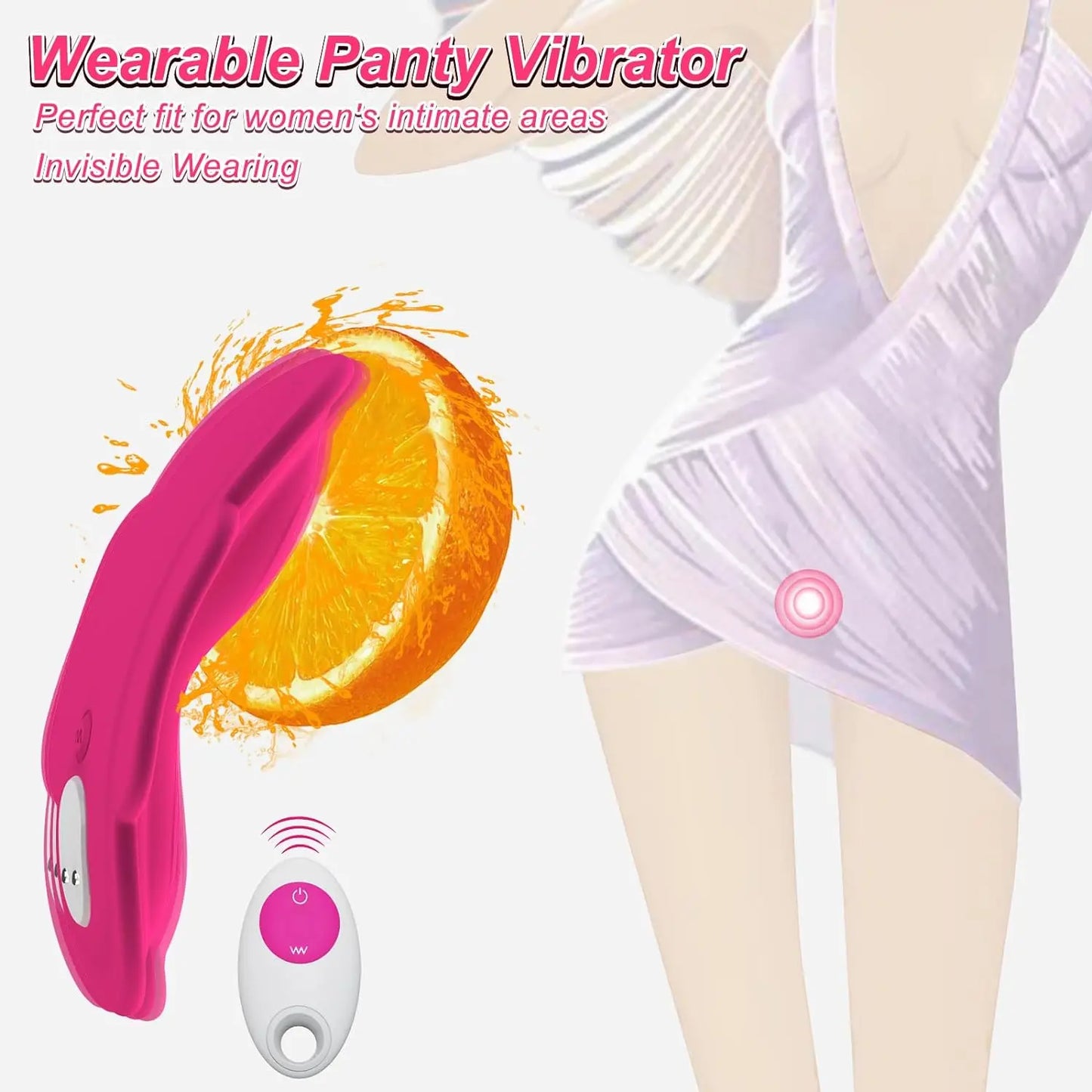 App-Controlled Butterfly Panty Vibrator – Wearable Clitoral Stimulator for Women