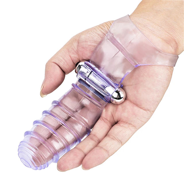 Finger Sleeve Vibrator – G-Spot Clit Stimulation Masturbator for Women, Adult Sex Toy