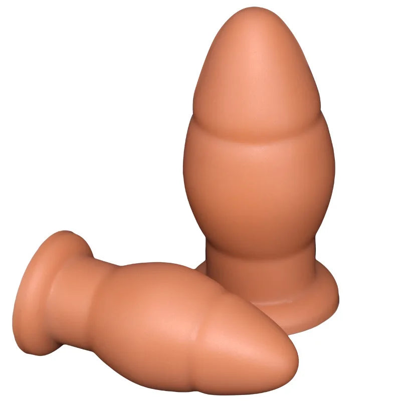 Thick Beaded Anal Plug – Double Penetration Masturbator