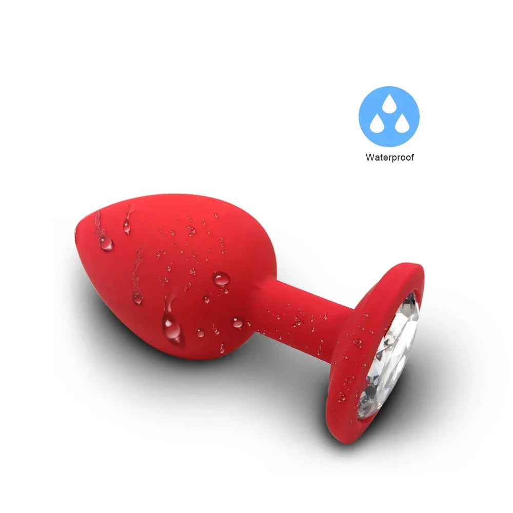 10-Speed Mini Bullet Vibrator &amp; Anal Plug Set – Clitoral, G-Spot