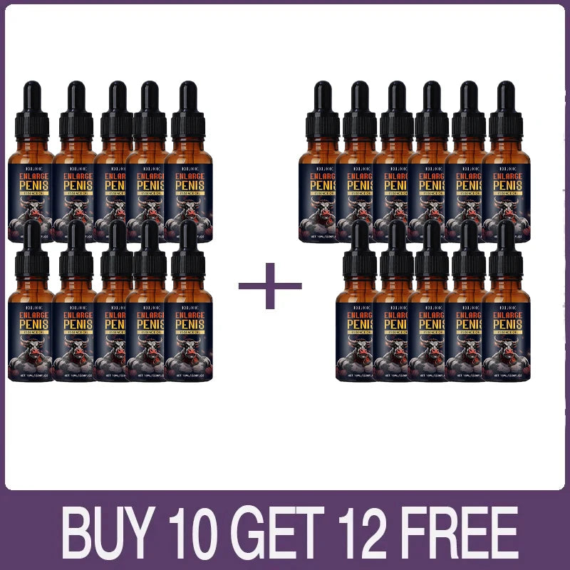 Men’s Enlargement & Thickening Massage Oil – Natural Growth Support Gel (18+)