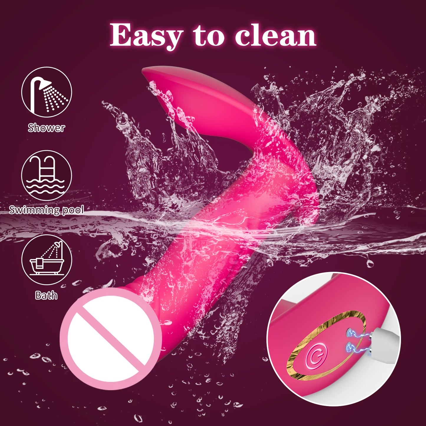 App-Controlled Wearable Dildo Vibrator – Clitoral &amp; G-Spot Stimulator with Anal Plug