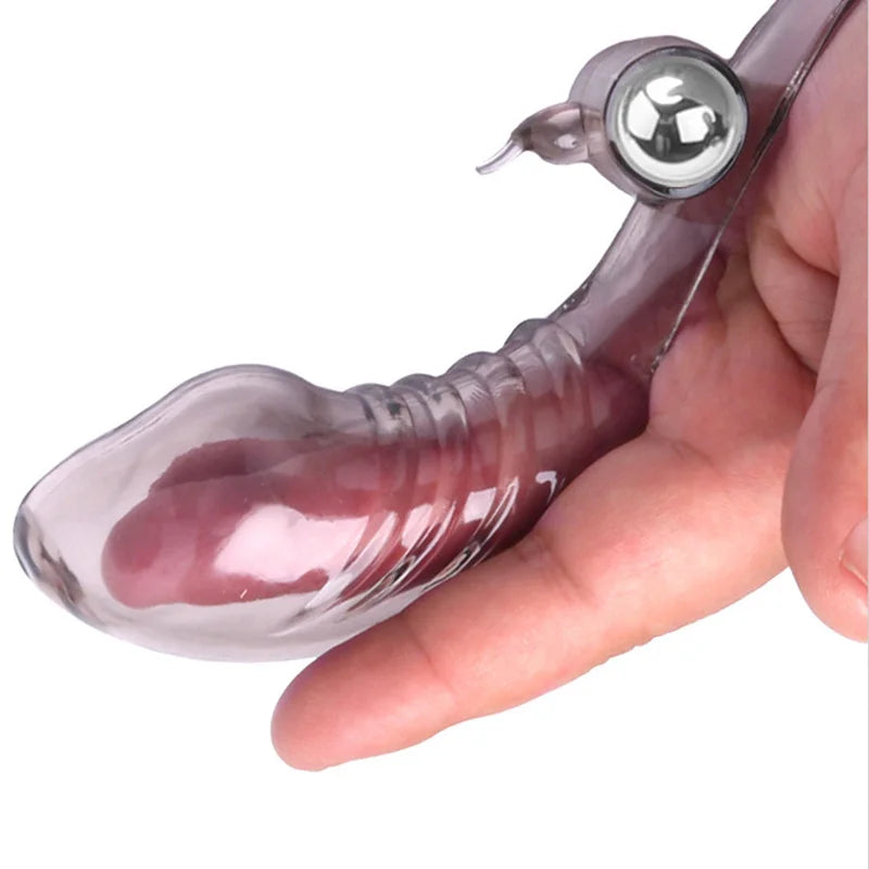 Finger Sleeve Vibrator – G-Spot Clit Stimulation Masturbator for Women, Adult Sex Toy