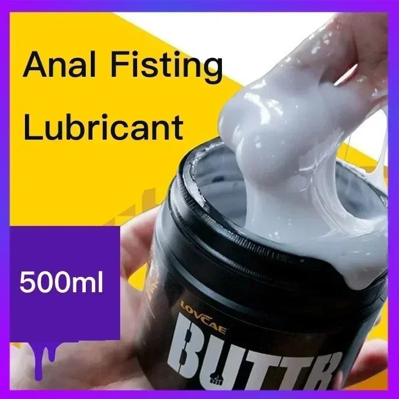 500ml Water-Based Fisting Lubricant – Long-Lasting Anal Vaginal Gel