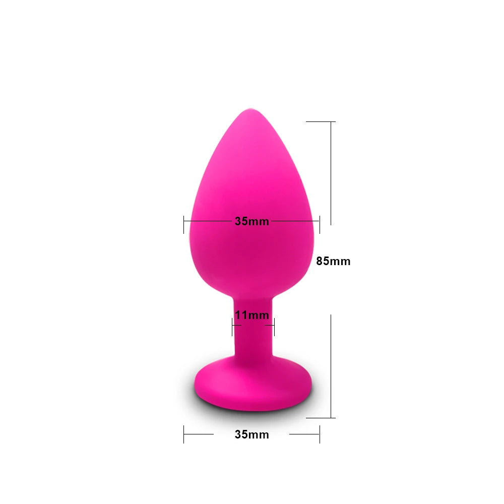 10-Speed Mini Bullet Vibrator &amp; Anal Plug Set – Clitoral, G-Spot