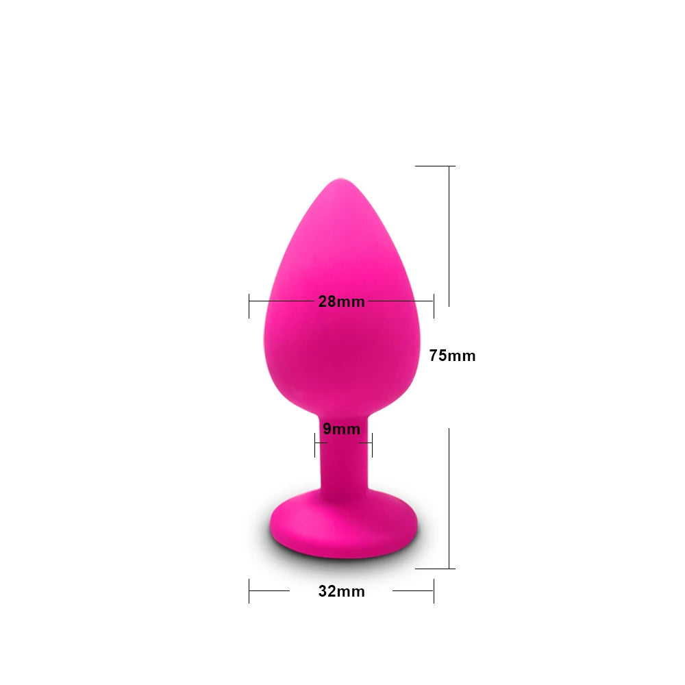 10-Speed Mini Bullet Vibrator &amp; Anal Plug Set – Clitoral, G-Spot