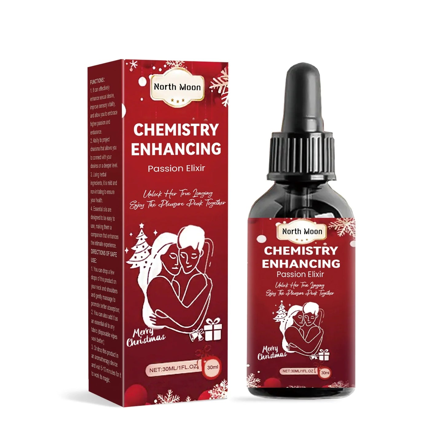 Men’s Pheromone Essential Oil – Long-Lasting Sexy Body & Massage Perfume, 30ml