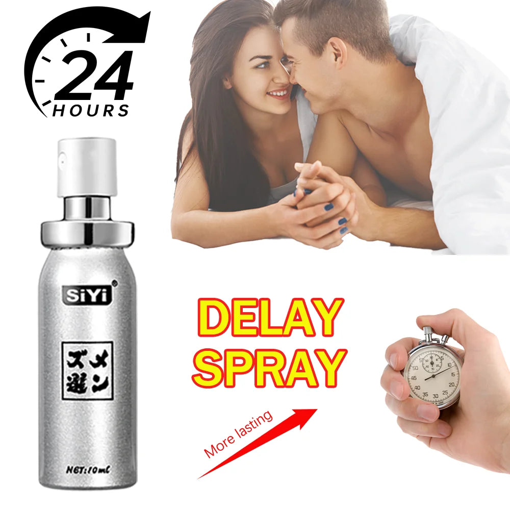 Men’s Delay Spray – Gentle Long-Lasting Formula, Quick-Dry & Travel Friendly
