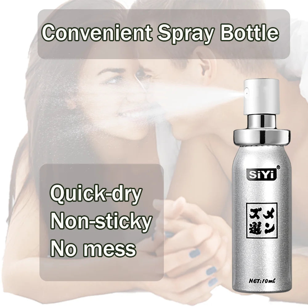 Men’s Delay Spray – Gentle Long-Lasting Formula, Quick-Dry & Travel Friendly