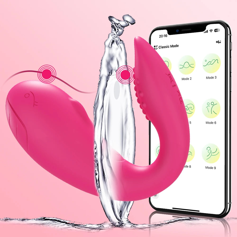 App-Controlled Wearable Vibrator Egg – Clitoral &amp; G-Spot Stimulator for Women